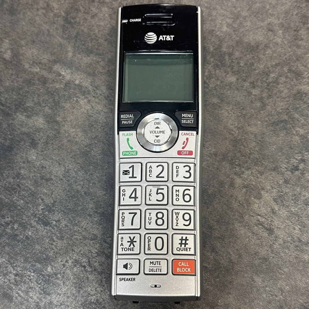 AT&T CL83507 Handset Cordless Phone Additional Telephone DECT 6.0 System - Picture 4 of 5